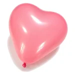 Globo de Látex Corazón Rosado